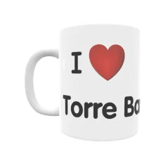 Taza - I ❤ Torre Baró Regalo original y funcional. Taza personalizada de tu localidad.