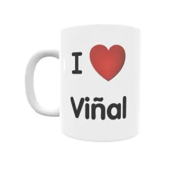 Taza - I ❤ Viñal Regalo original y funcional. Taza personalizada de tu localidad.