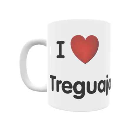 Taza - I ❤ Treguajantes Regalo original y funcional. Taza personalizada de tu localidad.