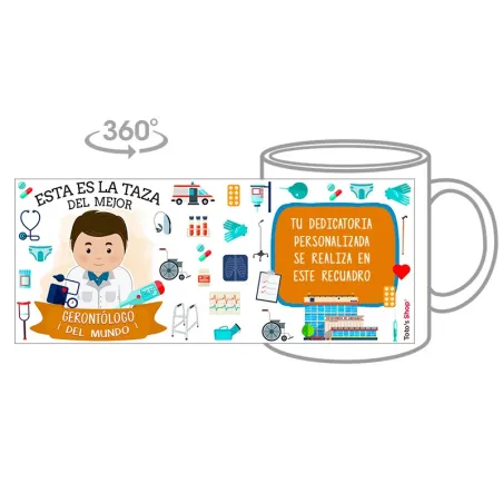 Taza Gerontólogo (Él)