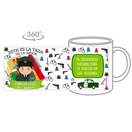 Taza Guardia Civil (Ella)