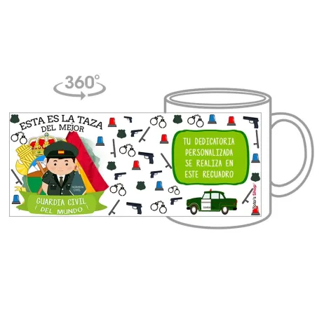 Taza Guardia Civil (Él)