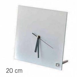 Reloj vidrio 20x20