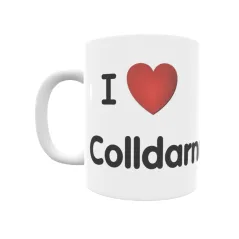 Taza - I ❤ Colldarnat Regalo original y funcional. Taza personalizada de tu localidad.