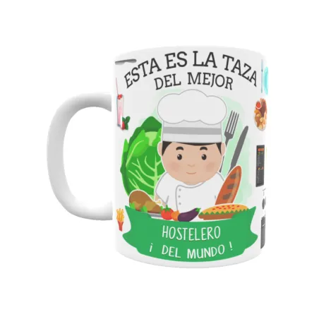 Taza personalizada con tu dedicatoria para EL mejor Taza HOSTELERO