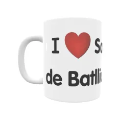 Taza - I ❤ Sant Marc de Batlliu Regalo original y funcional. Taza personalizada de tu localidad.