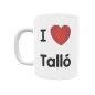 Taza - I ❤ Talló