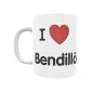 Taza - I ❤ Bendilló