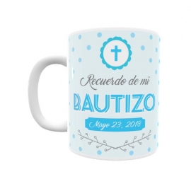 Taza - Bautizo Niño