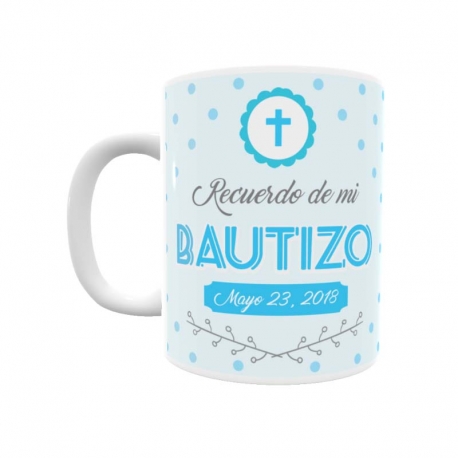 Taza - Bautizo Niño