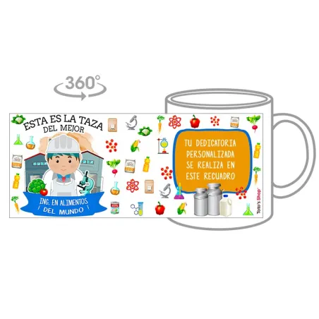 Taza Ingeniero de Alimentos (Él)