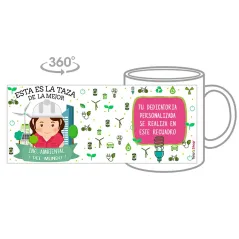 Taza Ingeniero Ambiental (Ella)