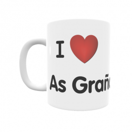 Taza - I ❤ As Grañas do Sor