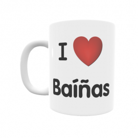 Taza - I ❤ Baíñas