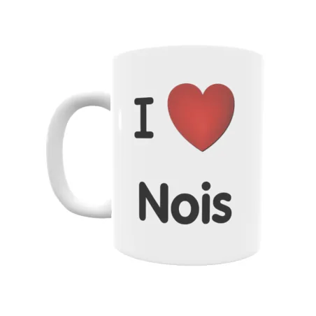 Taza - I ❤ Nois Regalo original y funcional. Taza personalizada de tu localidad.