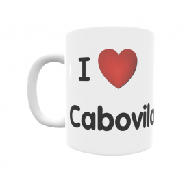 Taza - I ❤ Cabovilaño