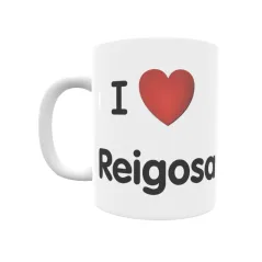 Taza - I ❤ Reigosa Regalo original y funcional. Taza personalizada de tu localidad.