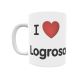 Taza - I ❤ Logrosa