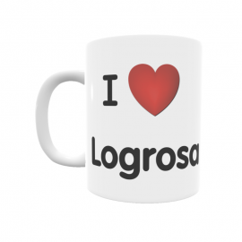 Taza - I ❤ Logrosa