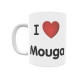 Taza - I ❤ Mouga