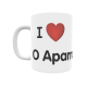 Taza - I ❤ O Aparral