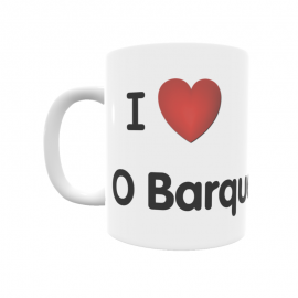 Taza - I ❤ O Barqueiro