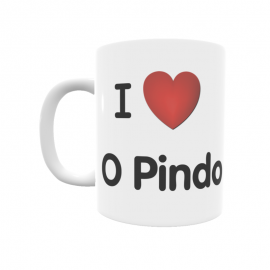 Taza - I ❤ O Pindo