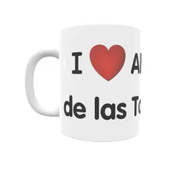 Taza - I ❤ Alberca de las Torres Regalo original y funcional. Taza personalizada de tu localidad.