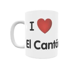 Taza - I ❤ El Cantón Regalo original y funcional. Taza personalizada de tu localidad.