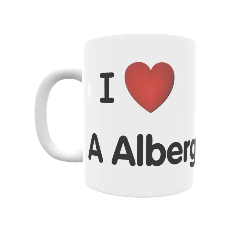 Taza - I ❤ A Alberguería