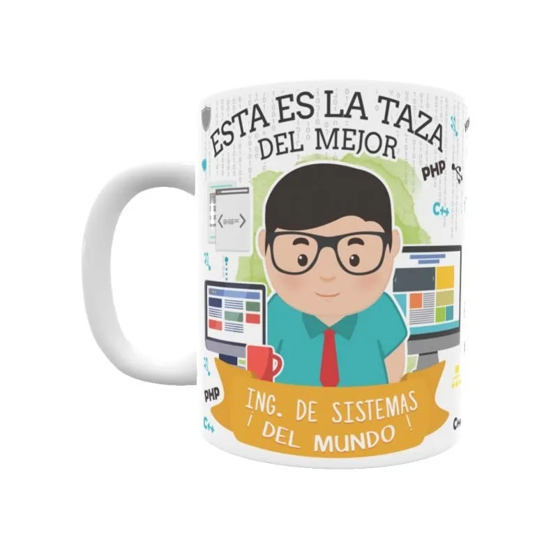 Taza Ingeniero Sistemas (Él)