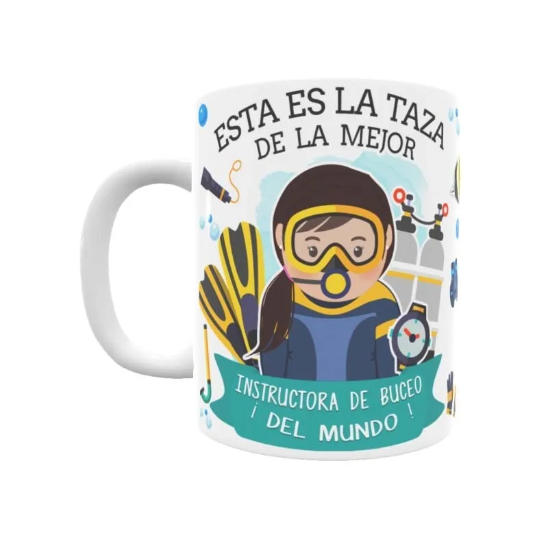 Taza Instructora de Buceo