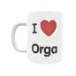 Taza - I ❤ Orga