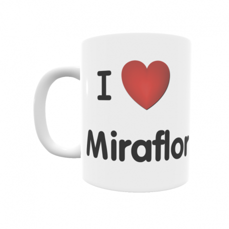 Taza - I ❤ Miraflor