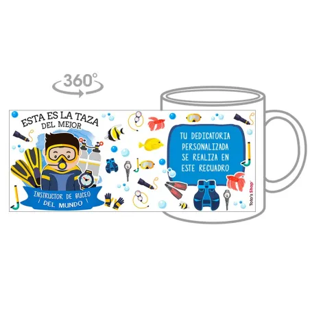 Taza Instructor de Buceo