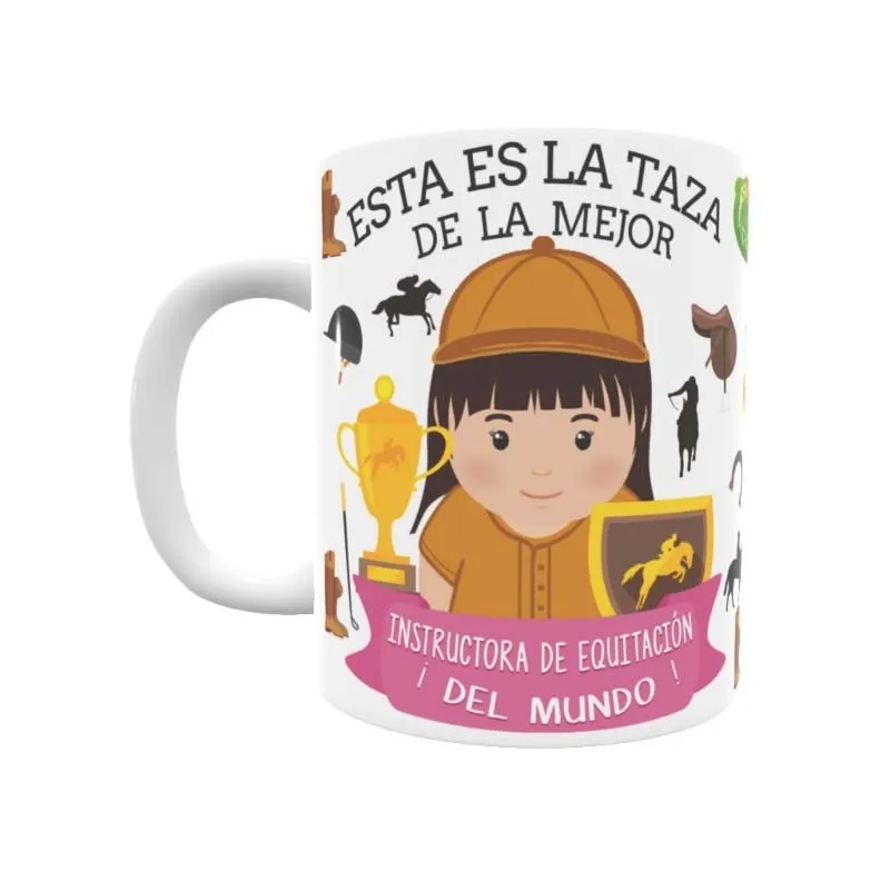 Taza Instructora de Equitación