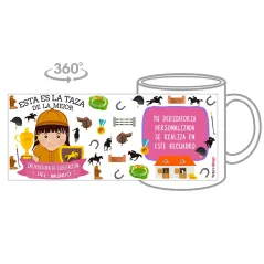 Taza Instructora de Equitación