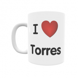 Taza - I ❤ Torres