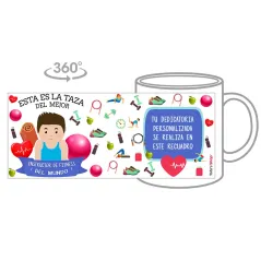 Taza Instructor de Fitness