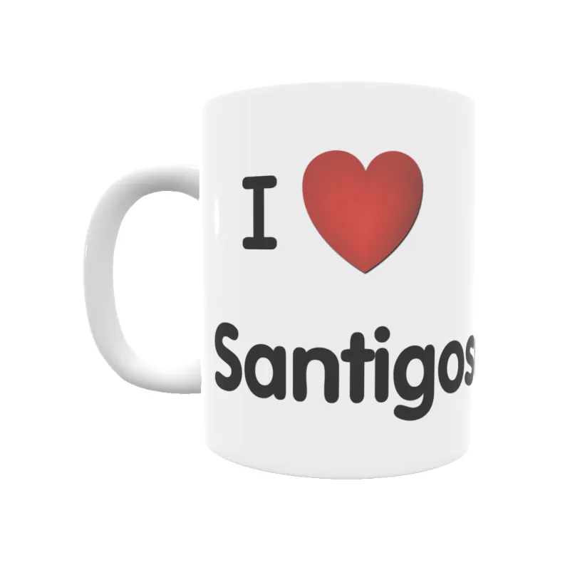 Taza - I ❤ Santigoso