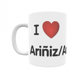 Taza - I ❤ Ariñiz/Aríñez