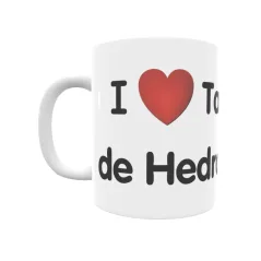 Taza - I ❤ Tabazoa de Hedroso Regalo original y funcional. Taza personalizada de tu localidad.