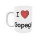 Taza - I ❤ Gopegi