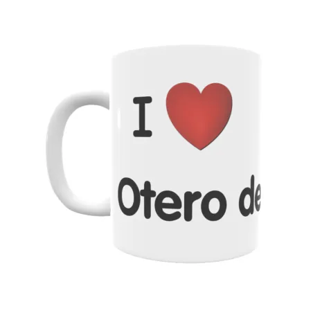 Taza - I ❤ Otero de Guardo Regalo original y funcional. Taza personalizada de tu localidad.