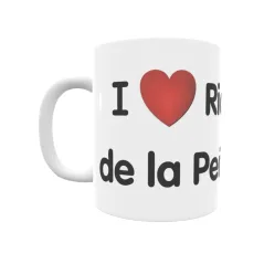 Taza - I ❤ Riosmenudos de la Peña Regalo original y funcional. Taza personalizada de tu localidad.