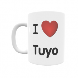 Taza - I ❤ Tuyo