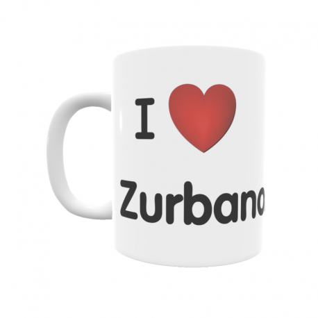 Taza - I ❤ Zurbano/Zurbao
