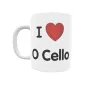 Taza - I ❤ O Cello