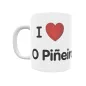 Taza - I ❤ O Piñeiro