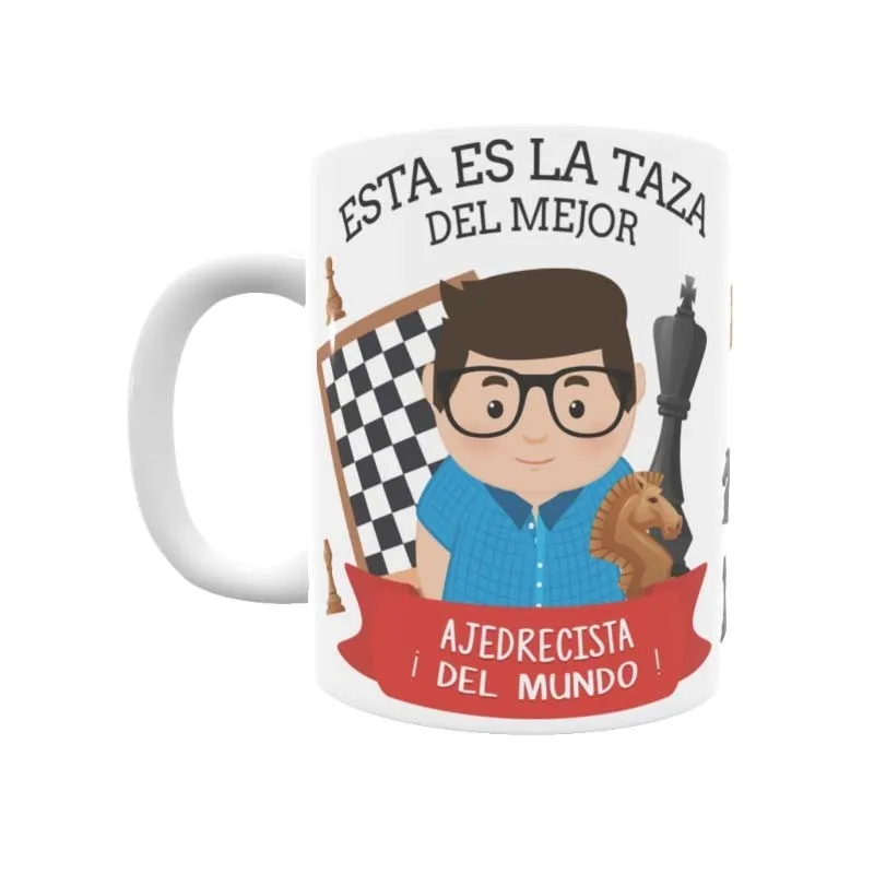 Taza Jugador de Ajedrez